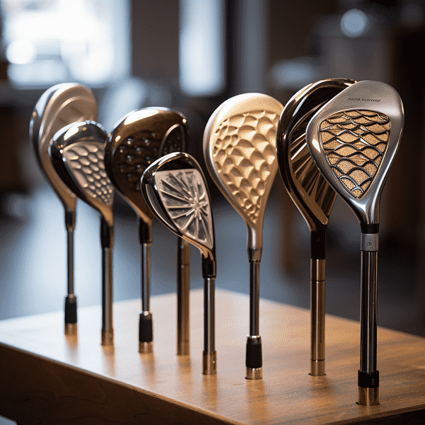 golf clubs with engraving